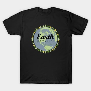 Earth Day 2021 Logo T-Shirt